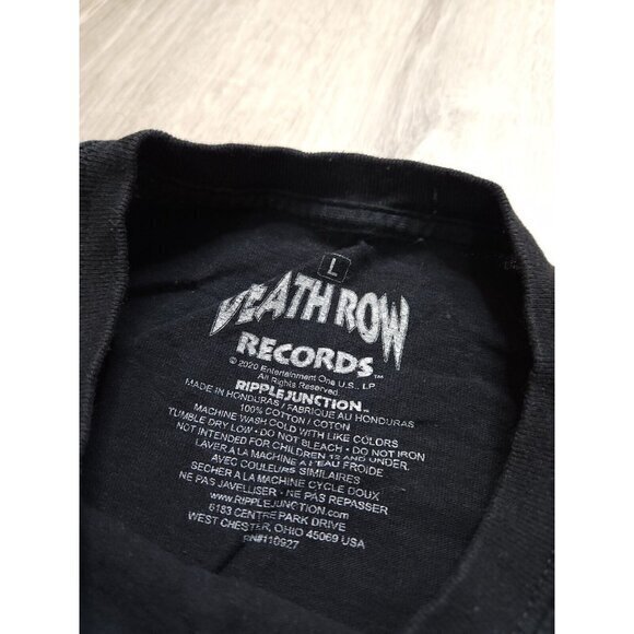Deathrow Records T‎ Shirt Ripple Junction Mens Large - Picture 6 of 6